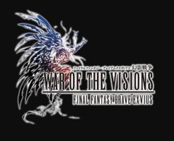 WAR OF THE VISIONS ファイナルファンタジー ブレイブエクスヴィアス 幻影戦争のロゴ画像