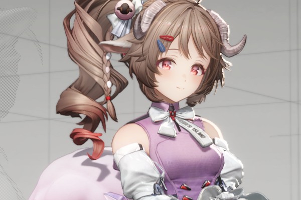 アークナイツ:エンドフィールドにおけるガチャ産恒常★6オペレーター「アルデリア」のバストアップ画像